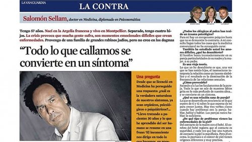 "Todo lo que callamos se convierte en un síntoma": entrevista al Dr Salomon Sellam sobre Medicina Psicosomática