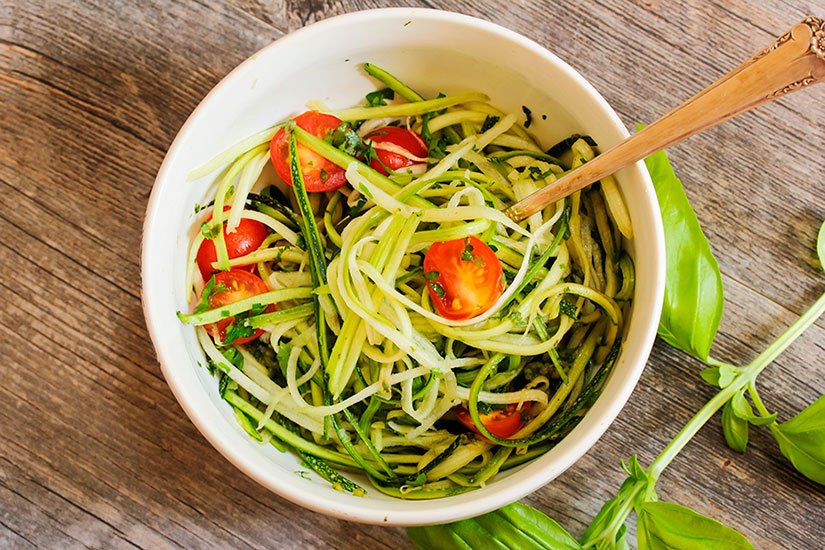 Espaguetis de calabacín: receta y beneficios
